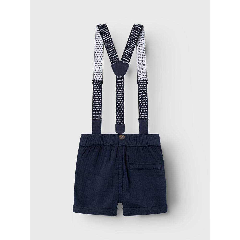 Køb Name It Dark Sapphire Ben Baggy Twill Shorts