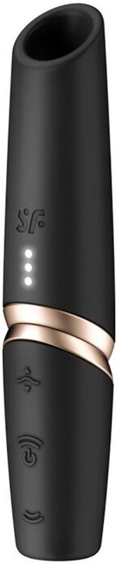 Satisfyer - Perfect Kiss - Luchtdruk Vibrator - Lipstick Design - Discreet