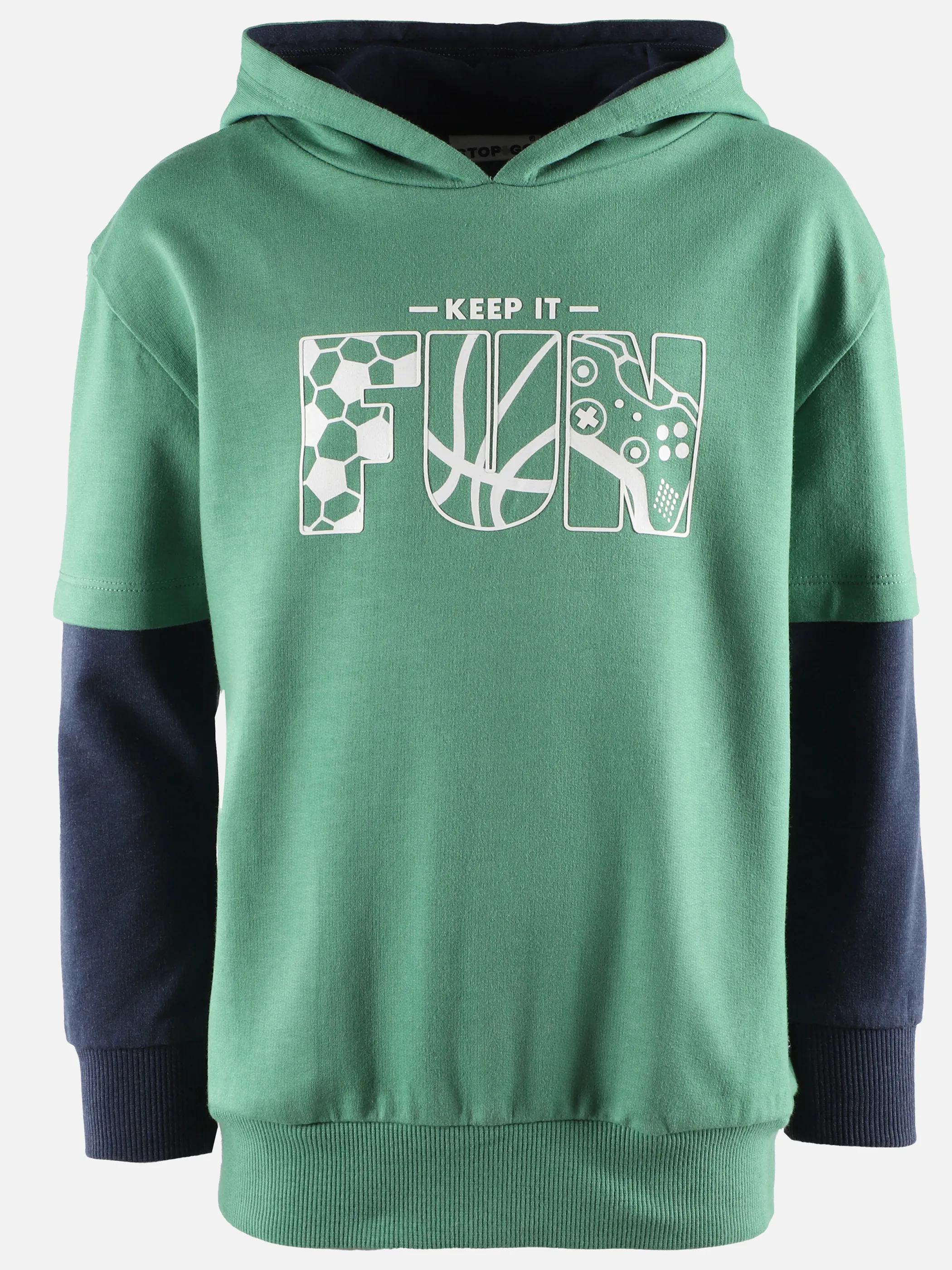 Kinder Hoodie mit Frontprint