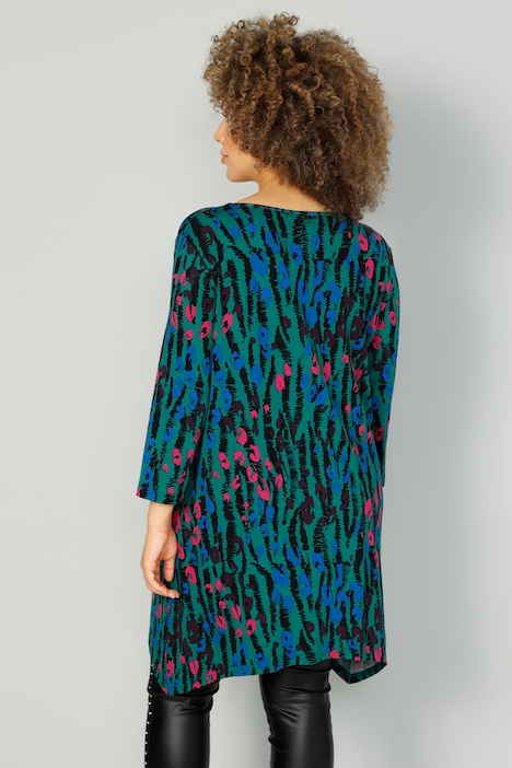 Longshirt mit Zipfelsaum