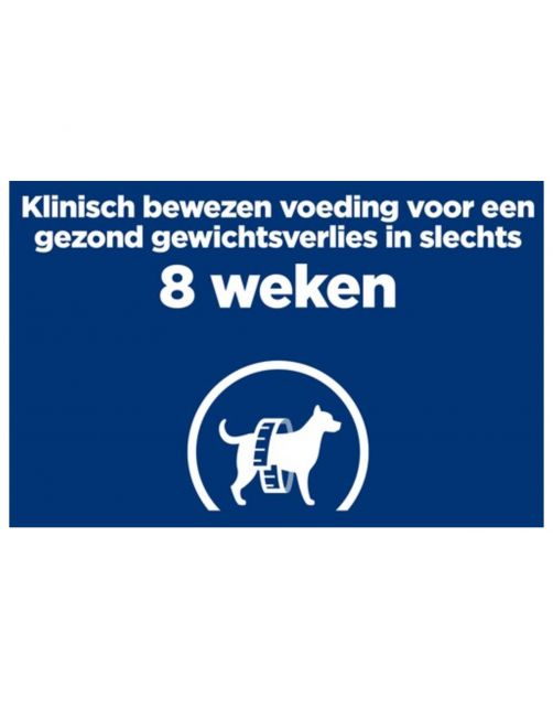 Hill's Prescription Diet R\/D Weight Reduction Blik - Hondenvoer - 350 g