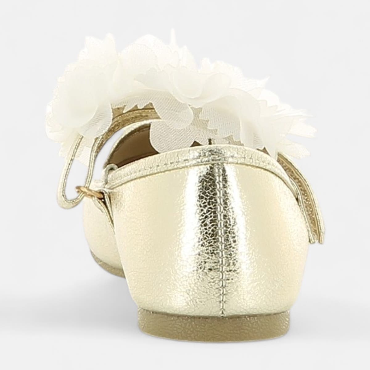 Ballerines Fille or