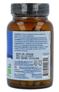 Organic India Memory Capsules 90CP