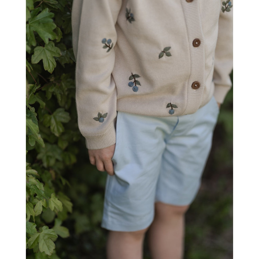 Køb Hanevild Summer Sand Blueberry Cardigan