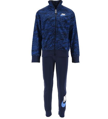 Nike Tr?ningss?t - Cardigan/Bukser - Read - Midnight Navy