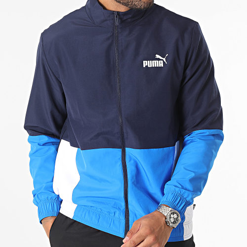 Ensemble De Survetement 675966 Noir Bleu Roi Bleu Marine