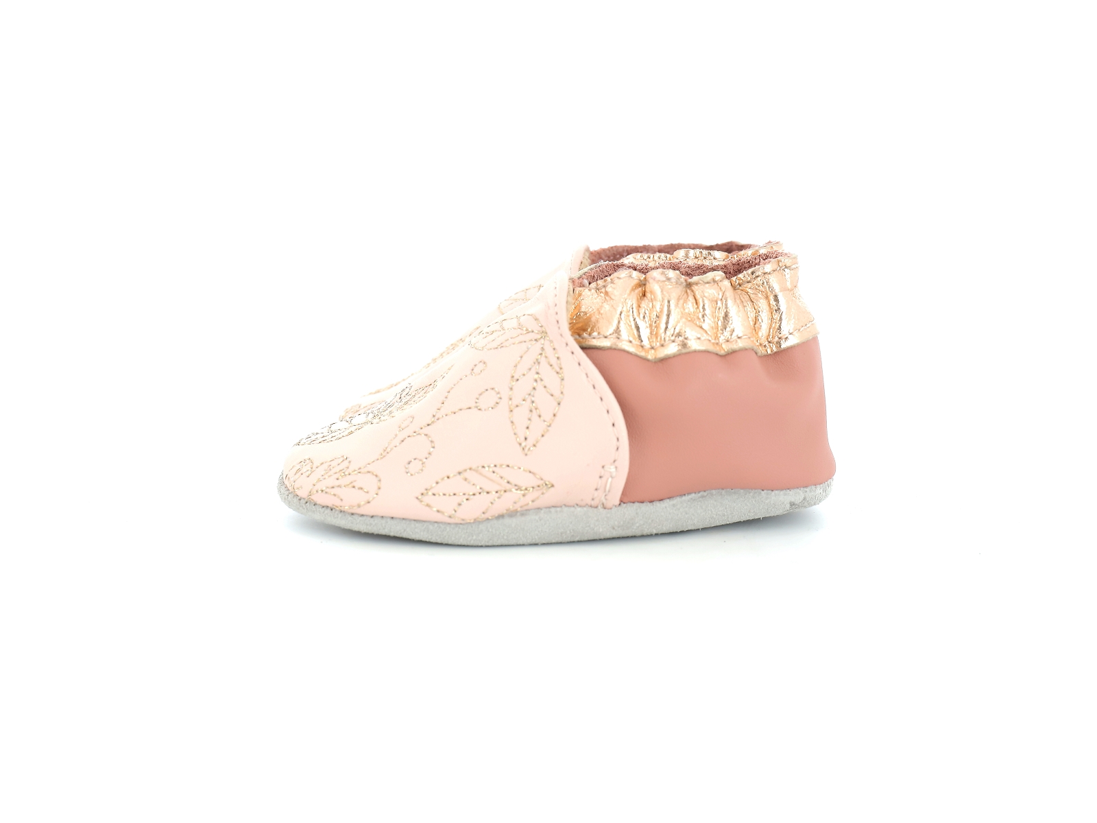 Robeez-WINTERING VIBES Cuir Rose