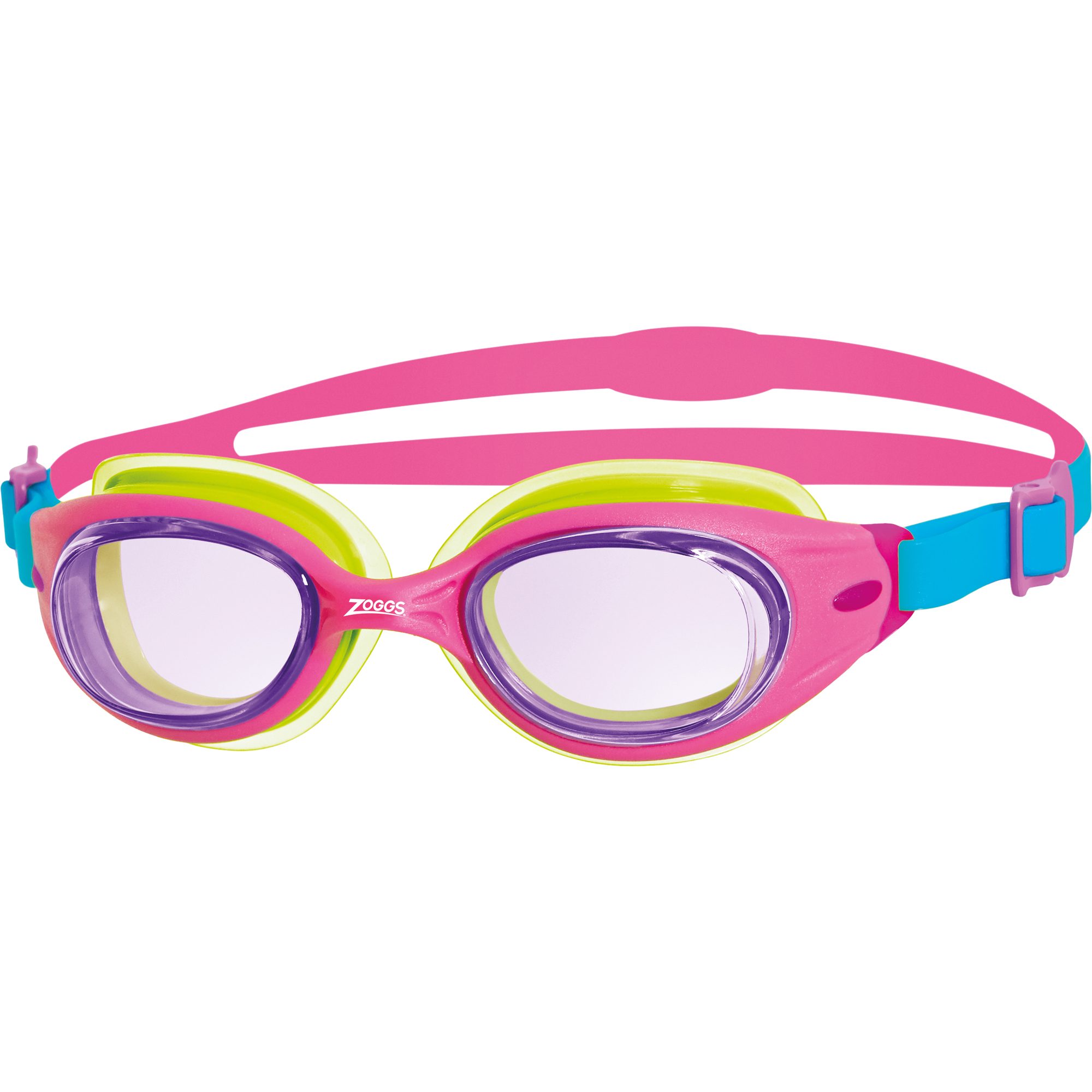 Zoggs Little Sonic Air Schwimmbrille Kinder pink grün