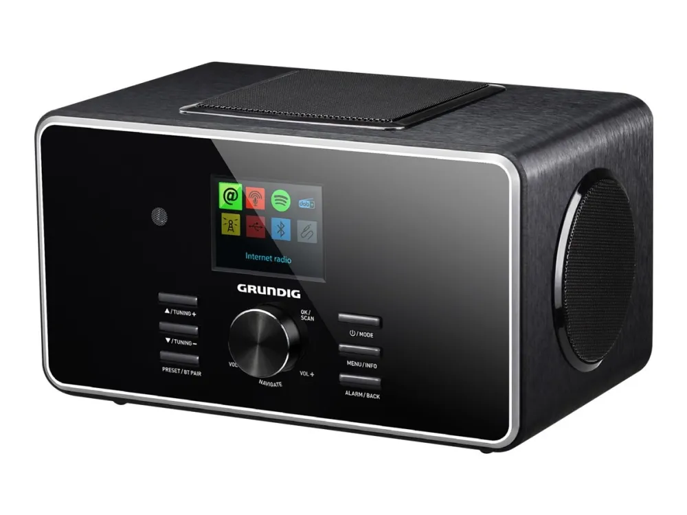 Grundig DTR 6000 X - Audiosystem - 28 Watt (Total) - sort