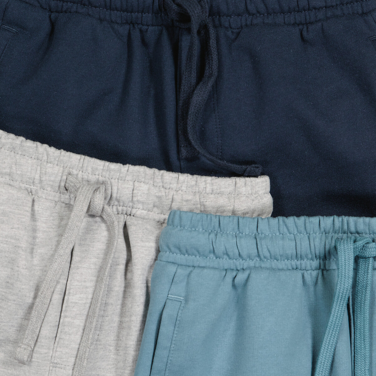 COLEÇÃO LA REDOUTE<br>Conjunto de 3 bermudas de lã polar