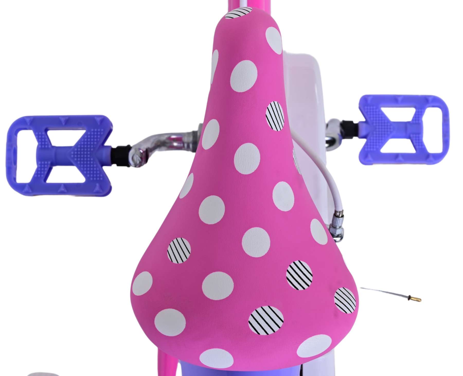 Kinderfahrrad Disney Minnie für Mädchen 14 Zoll Kinderrad in Rosa