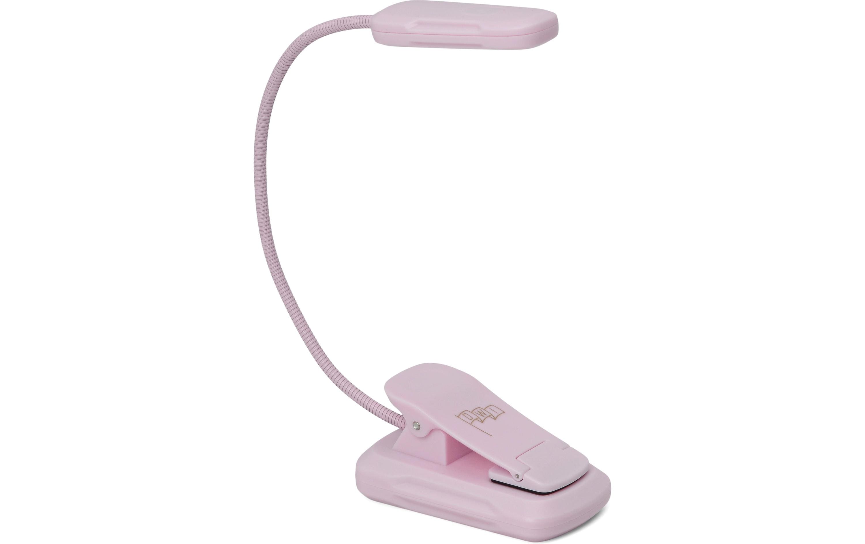Leselicht LilaKompakte LED-Leselampe mit Clip