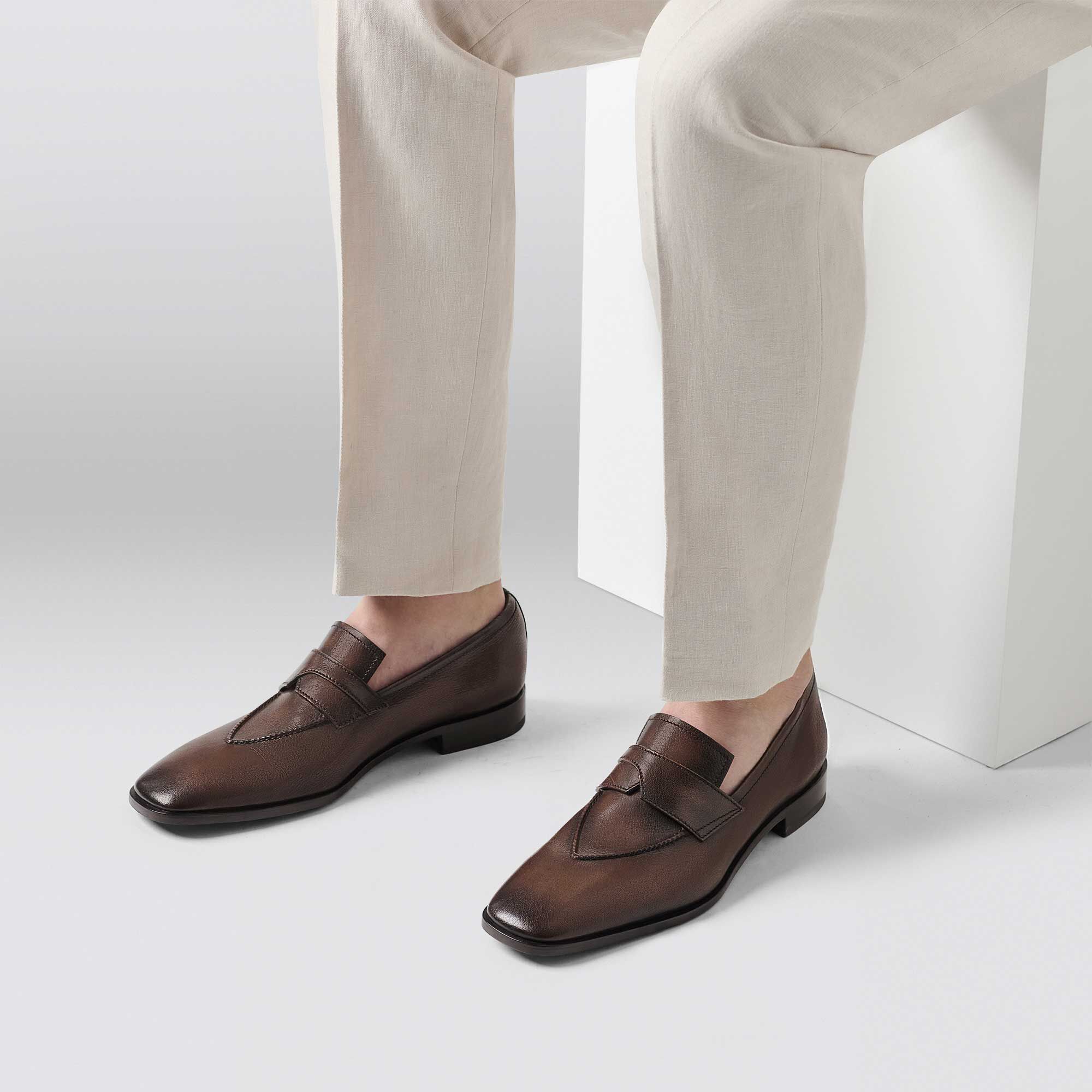 Mocassin Grand Écritoire En Cuir