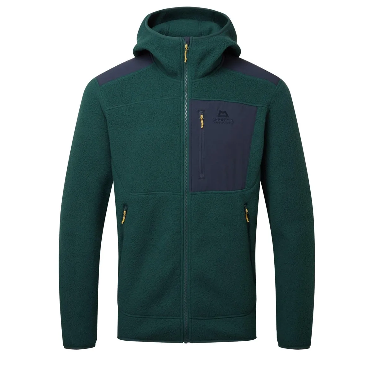 Mountain Equipment Highpile Hooded Mens Jacket Pine/Cosmos