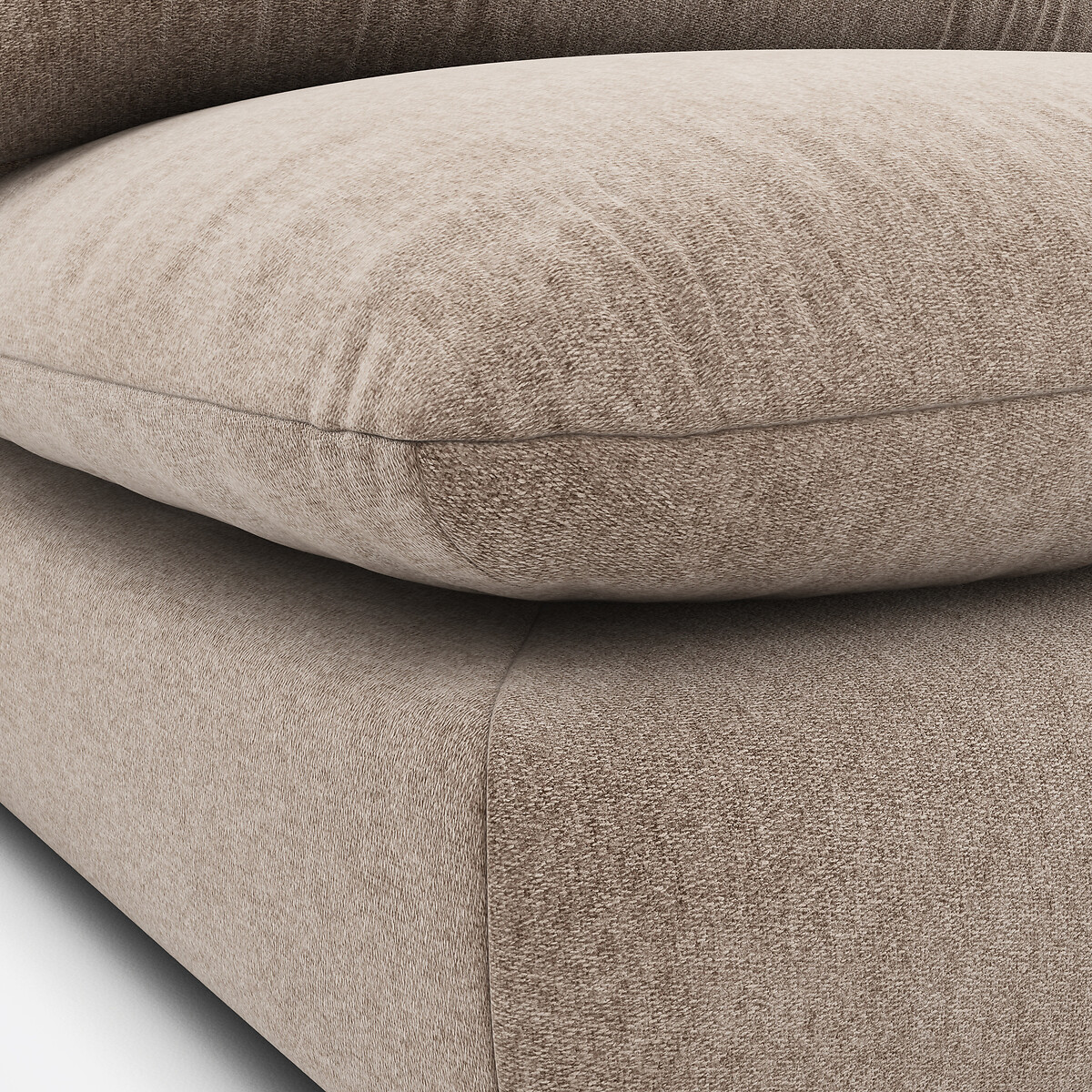 LA REDOUTE INTERIEURS<br>Sofá modular em poliéster mesclado, Malo