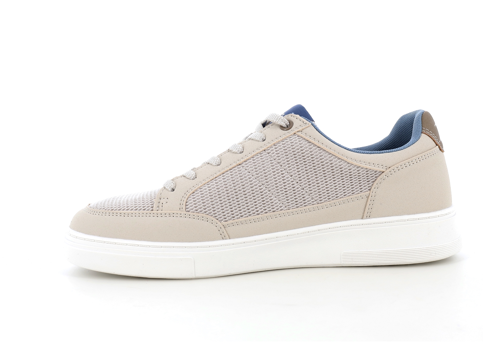 Teddy smith-78065 Matières combinées Beige Marine
