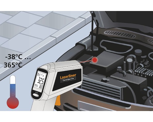 Thermische detector Laserliner ThermoSpot One