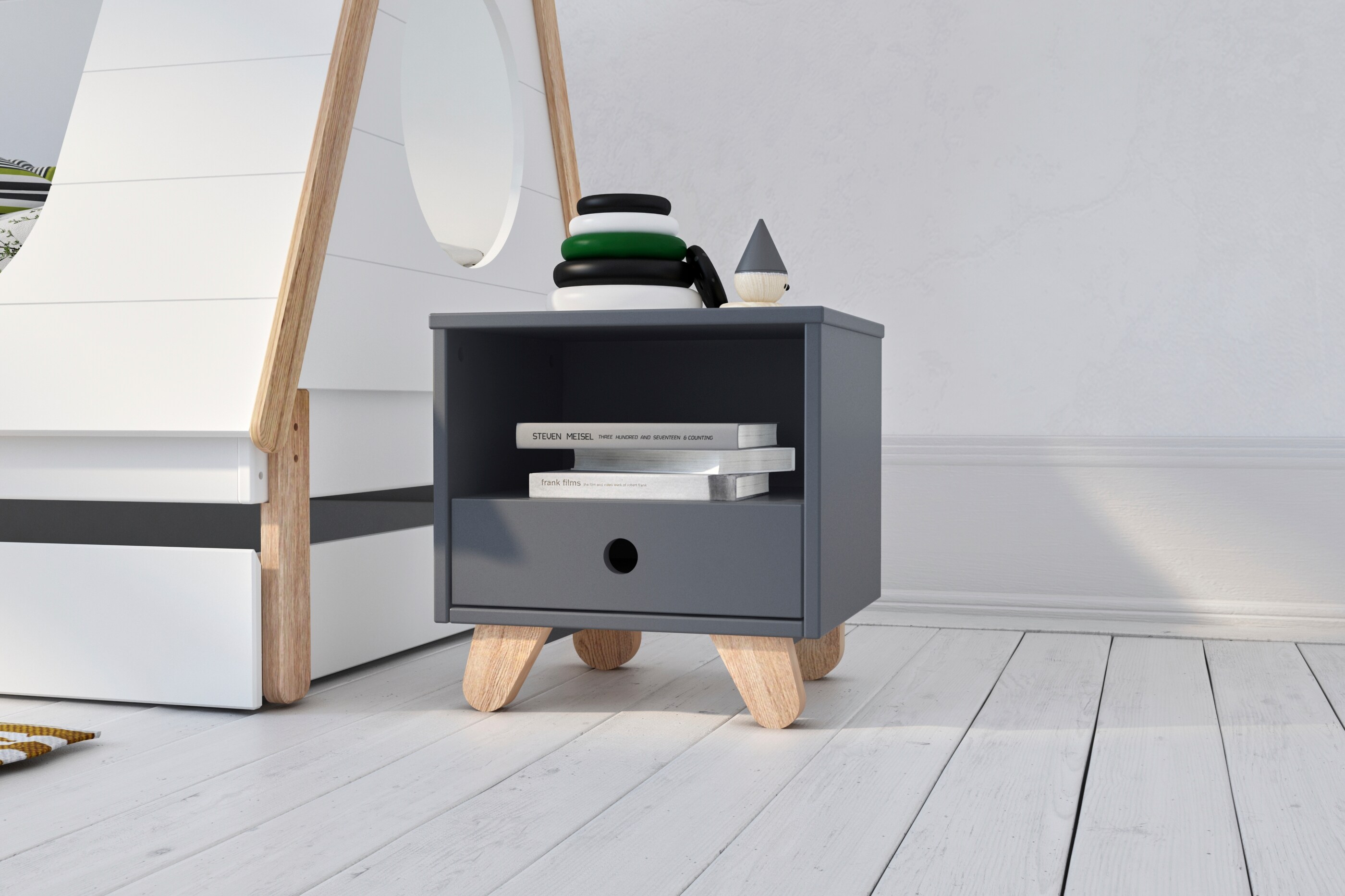 Nachtkommode Nachtschrank Nako Nachttisch Beistelltisch