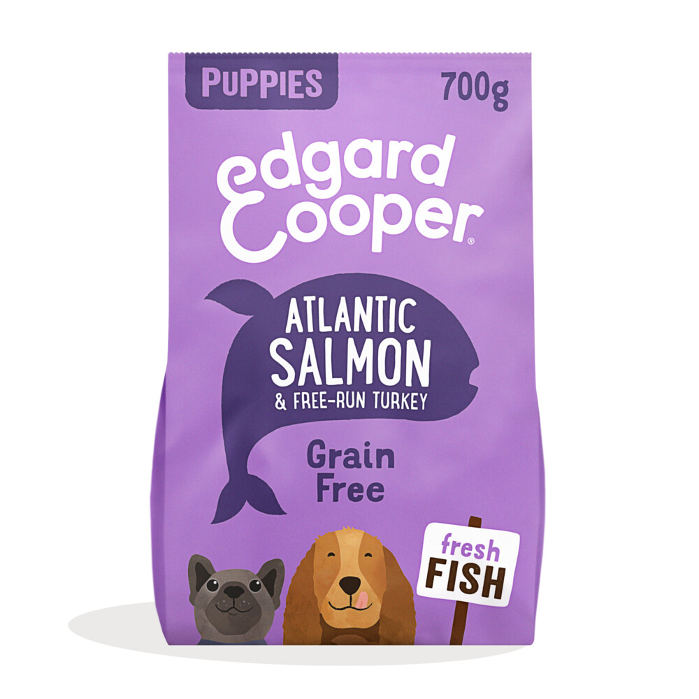 Edgard & Cooper Hondenvoer Puppy Verse Zalm en Kalkoen700 gr
