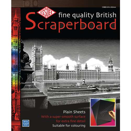 ESSDEE Original Englischer Schabekarton
