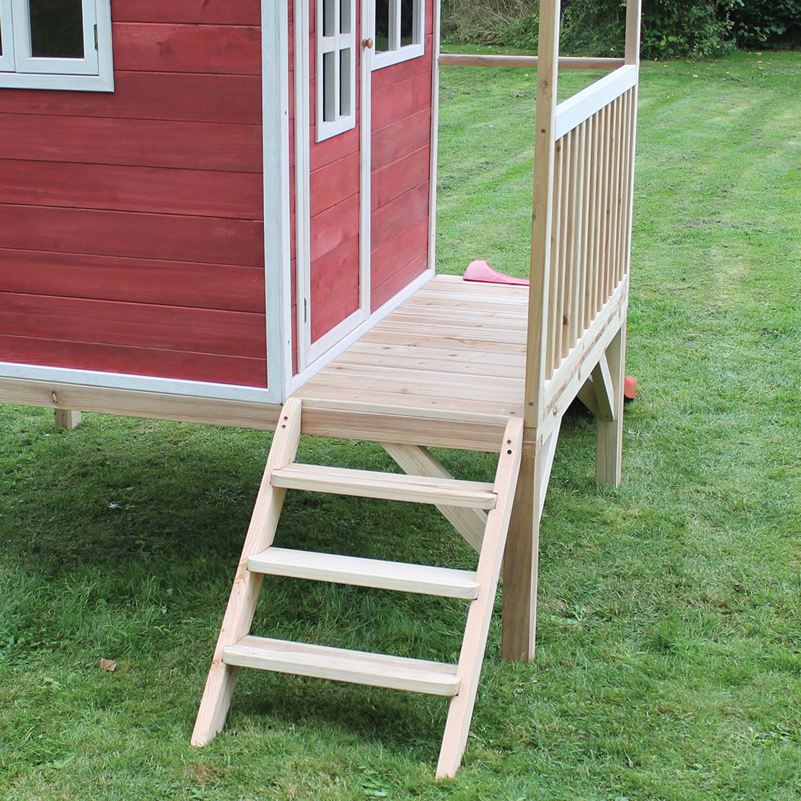 EXIT Loft 300 Loft 300 houten speelhuis - rood