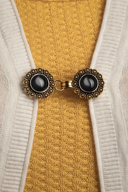 Urban Hippies Vestclips in goud en zwart