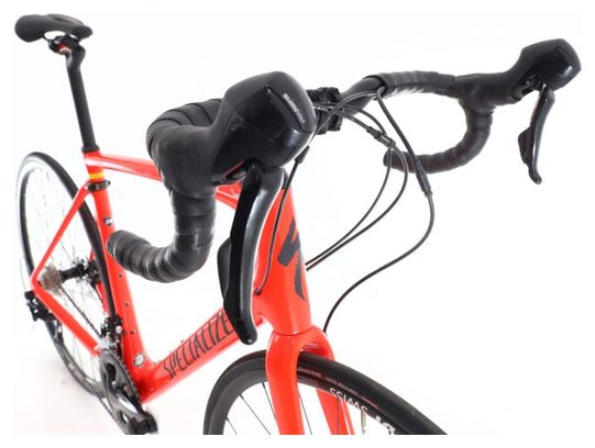 Produit reconditionné · Specialized Roubaix Sport SL4 Carbone · Orange / Vélo de route / Specialized | Très bon état