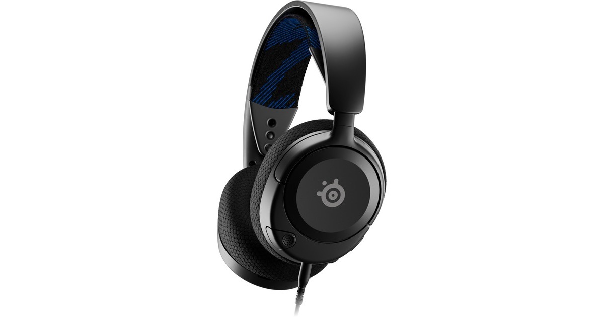 SteelSeriesArctis Nova 1P over-ear gaming headset  (Zwart, Pc, PlayStation 4, PlayStation 5, Xbox, Nintendo Switch)