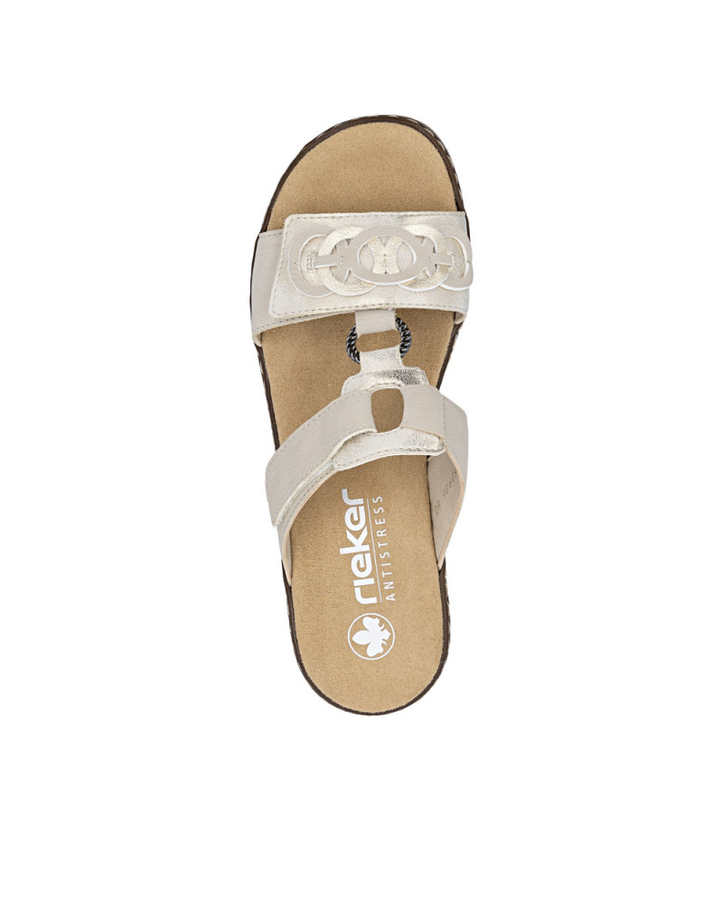 Rieker dame sandal beige