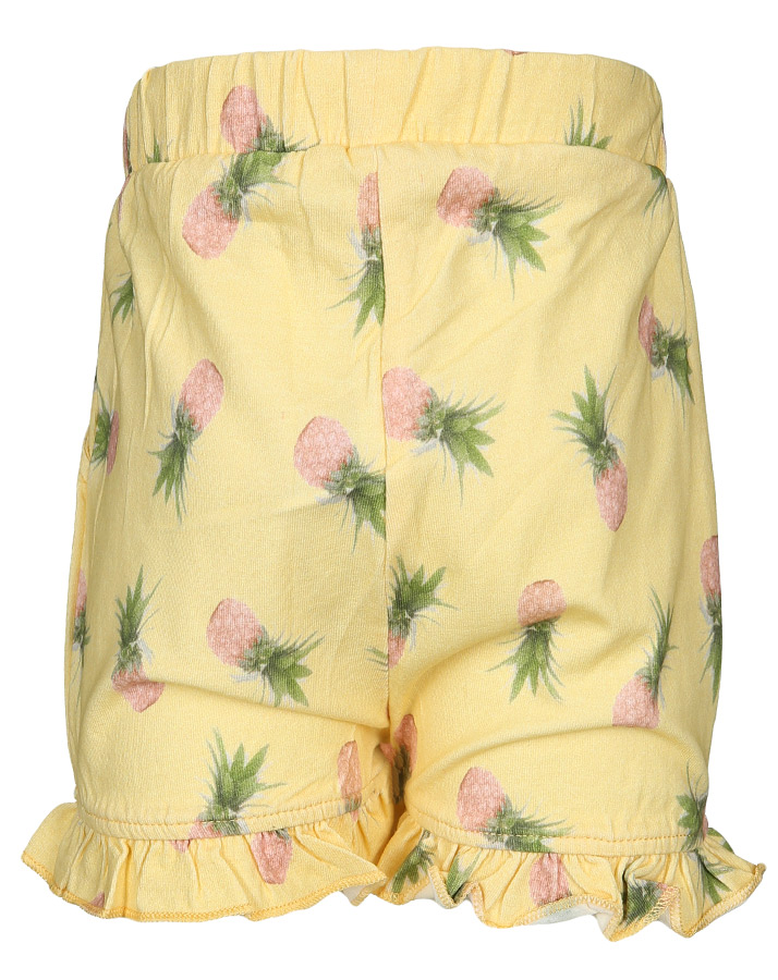 Jersey-Shorts NBJENNA – ANANAS in gelb