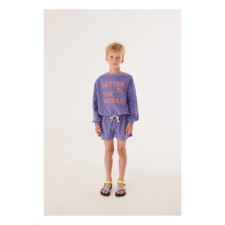 Letter To The World Sweat LTTW Eponge Bio | Violet