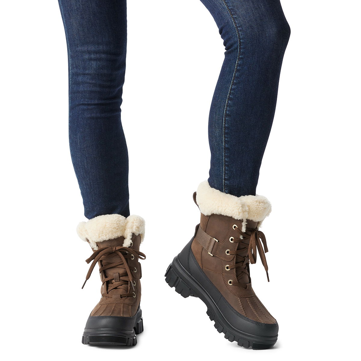 Sorel Torino V Parc Waterproof Winter vinterstøvle, dame (Tobacco)