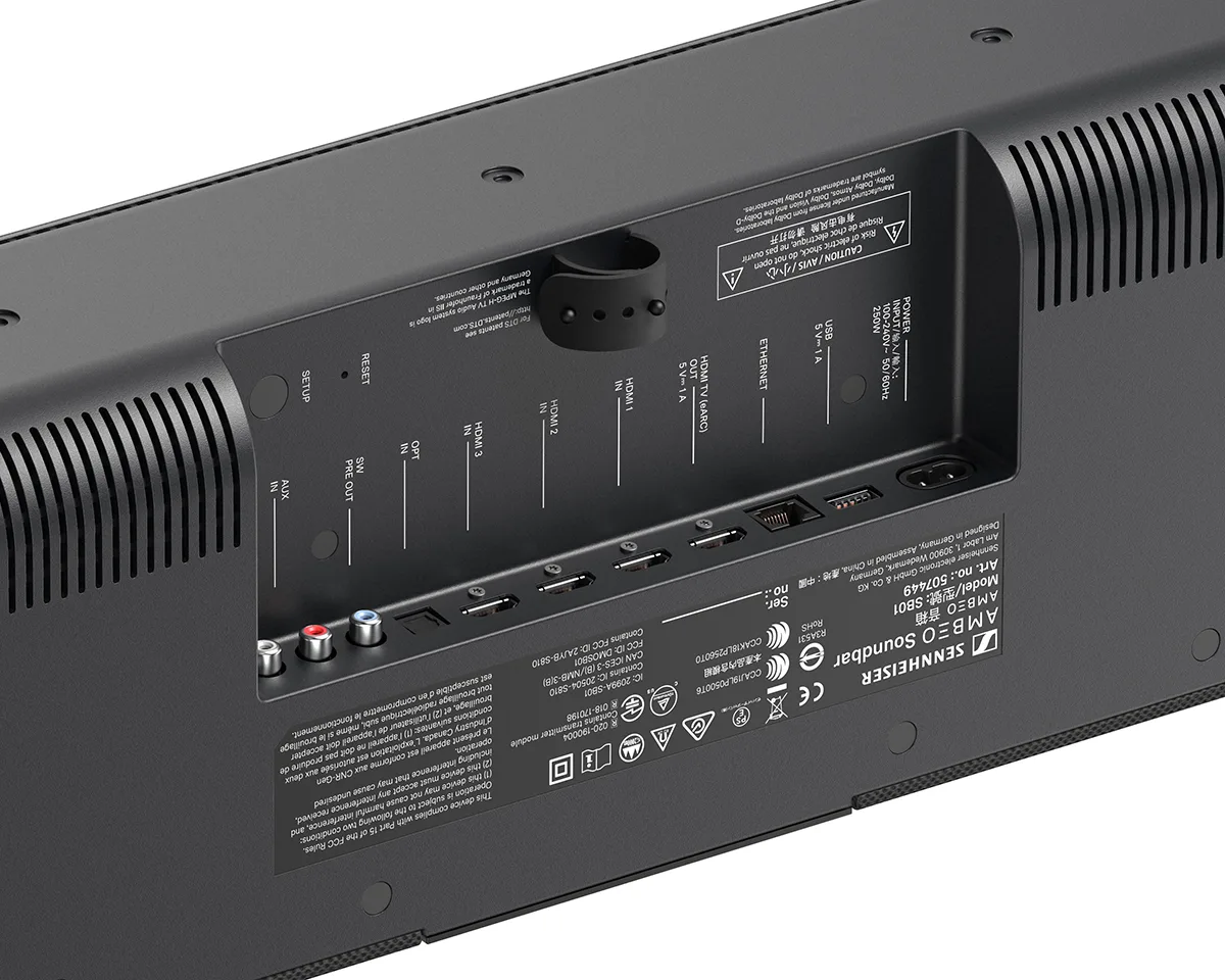 Sennheiser Ambeo SoundBar Max Barres de son