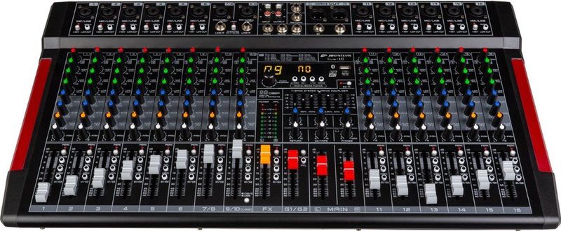 JB Systems - Live-16 - 14 Kanaals PA Mixer
