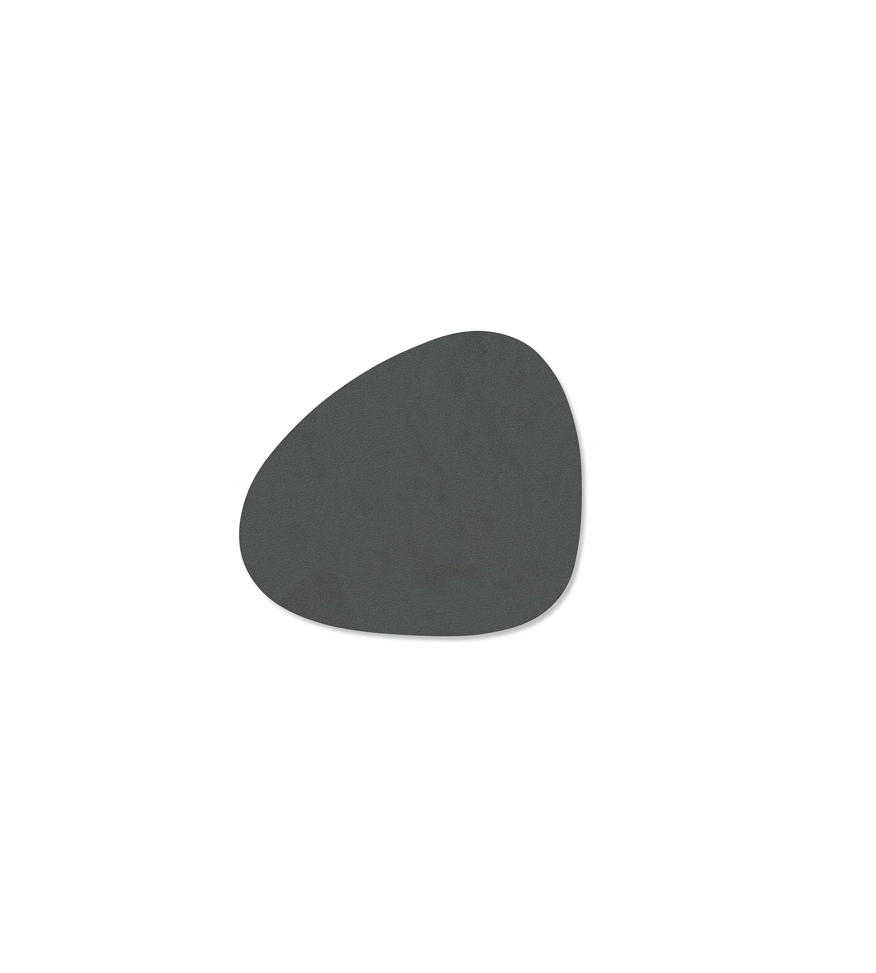 LIND DNA  Nupo glasbrik curve, anthracite - 11 x 13 cm.