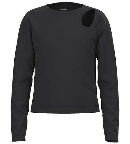 Name It Bluse - Rib - Noos - NkfNinnie - Blåck