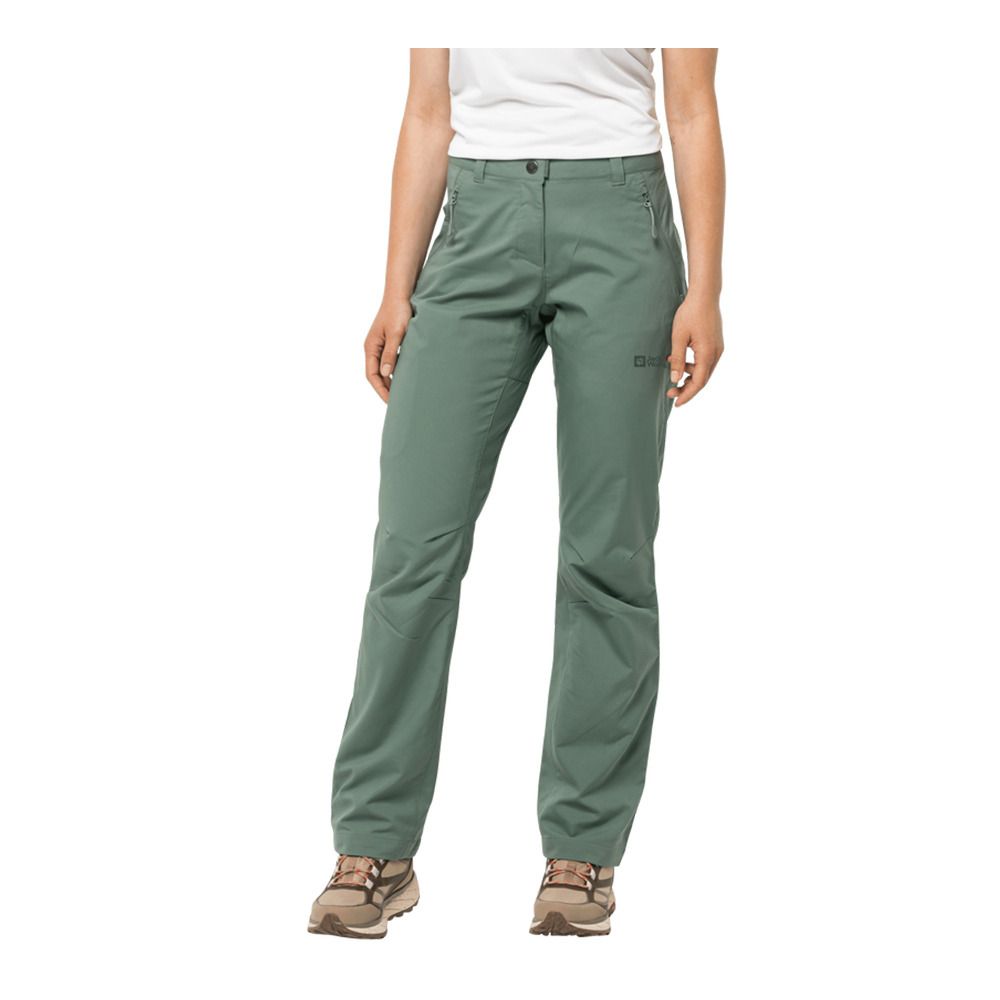 Jack Wolfskin ACTIVE TRACK - Pantalon Femme picnic green