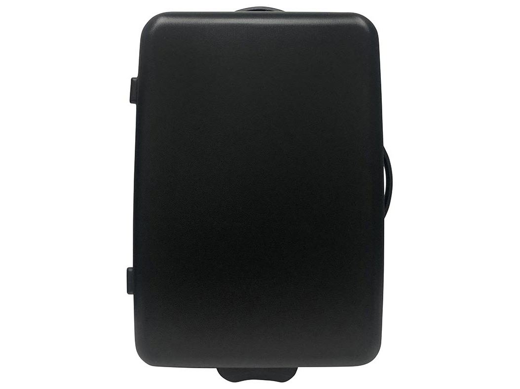 MALA DE VIAGEM GRANDE RÍGIDA POLEGAR 2 RODAS PRETO 70CM