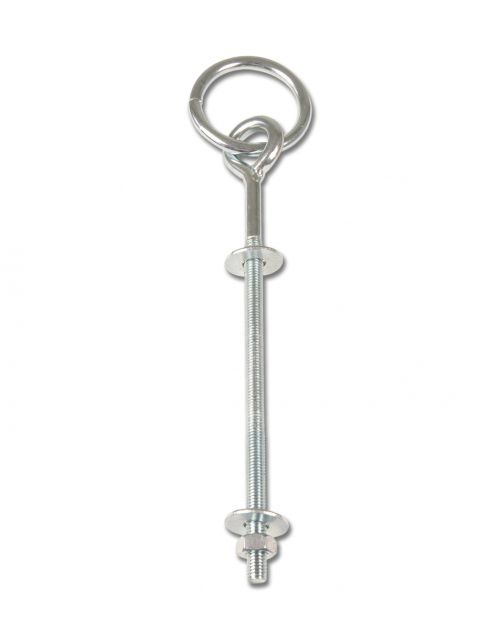 Waldhausen Vastzetring Met Draadeind - Stalbenodigdheden - 25xØ6.5 cm Chroom Metaal