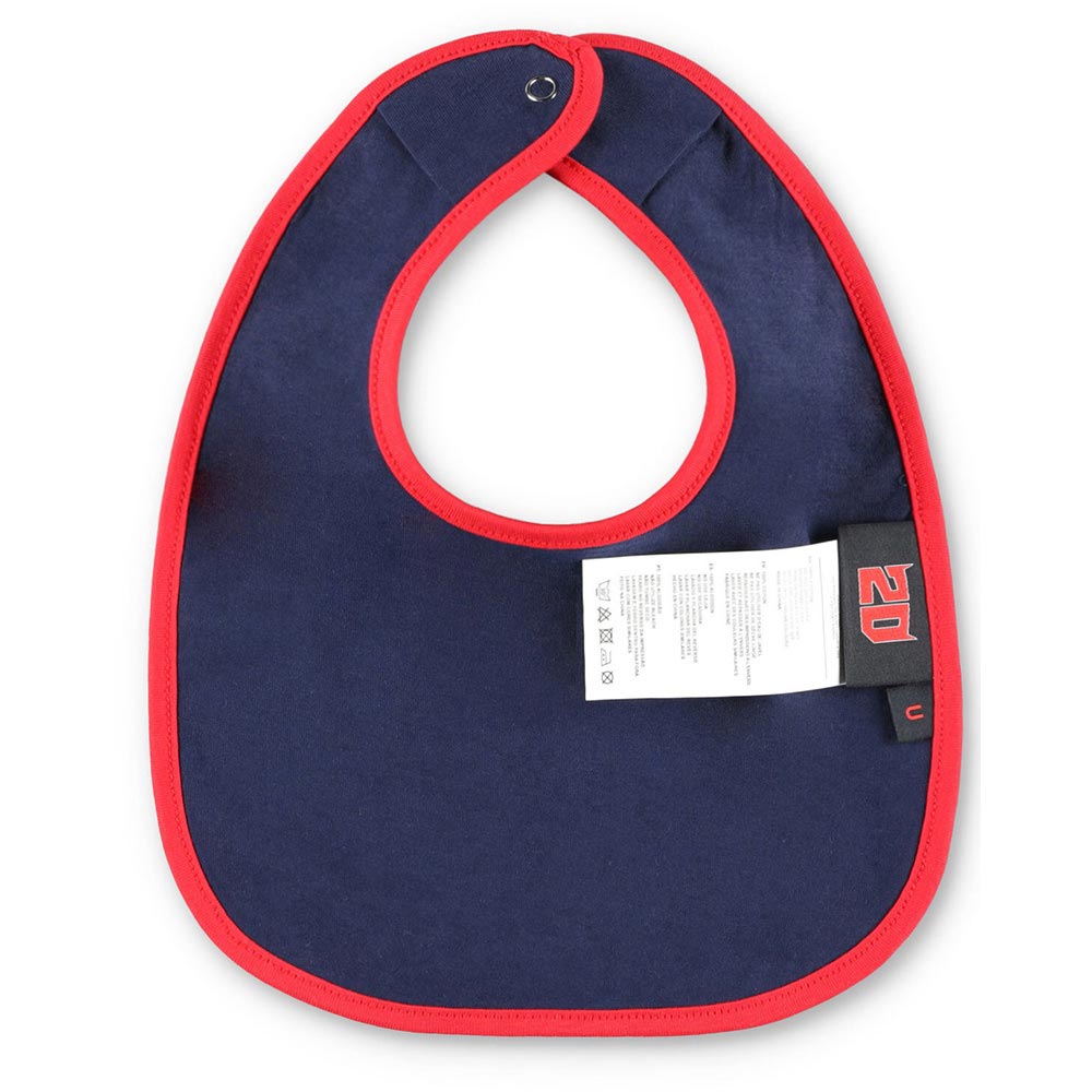 Fabio Quartararo - Bavoir bébé FQ20 Bleu / Rouge