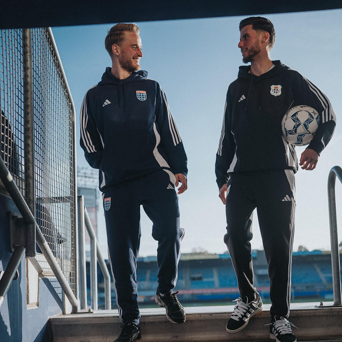Adidas PEC Zwolle Hoodie Zwart Wit