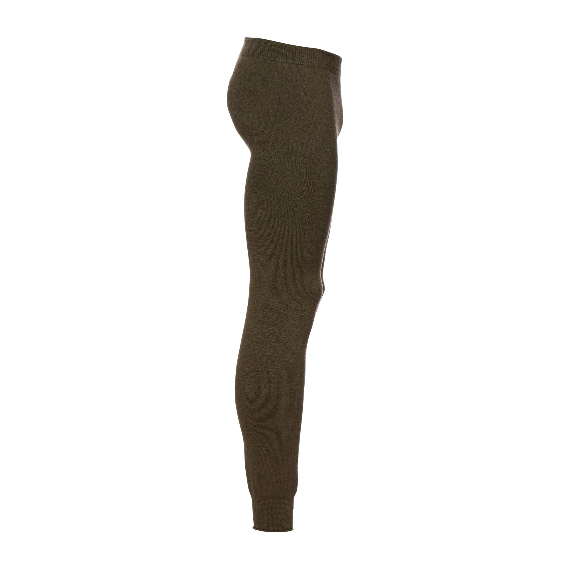 Woolpower -  Woolpower Unterhose Long Johns 400 ohne Eingriff pine green