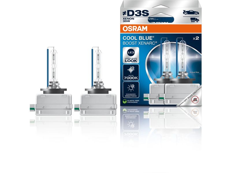 OSRAM Glühlampen D3S XENARC CBB Duobox 35W PK32d-5 PKW Osram 4052899527560 Auto-Glühbirne
