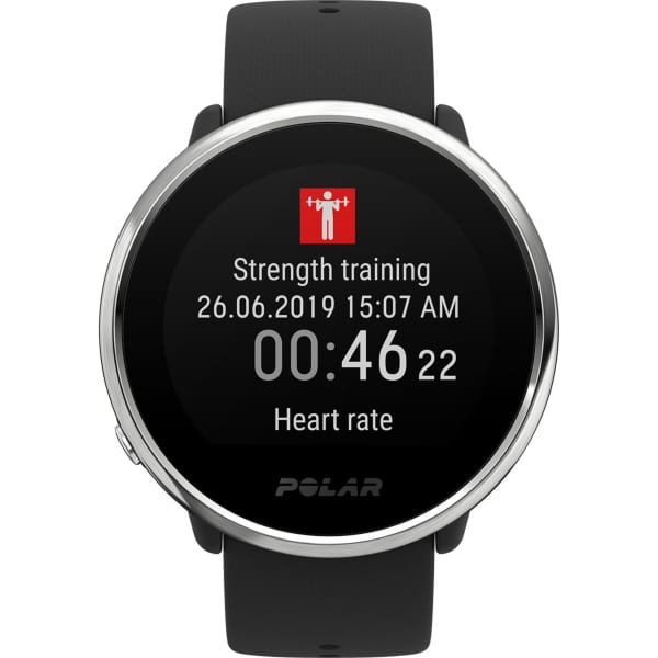 Montre cardio GPS POLAR IGNITE BLACK/SILVER S BLK/SLR