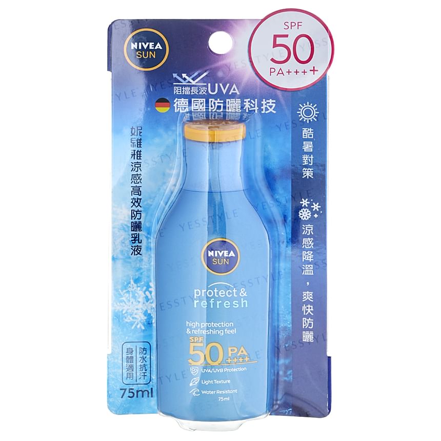 NIVEA - Sun Protect & Refresh Zonnebrandcrème SPF 50 PA++++