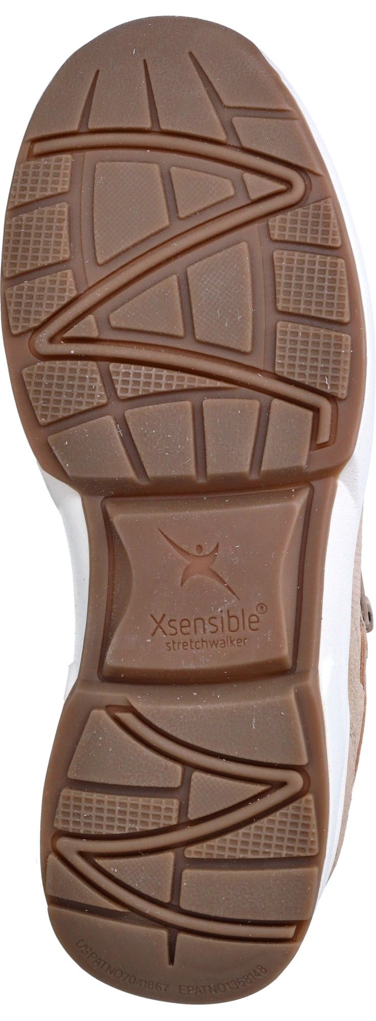 Xsensible Valletta Stretchwalker Sneakers Beige Dames