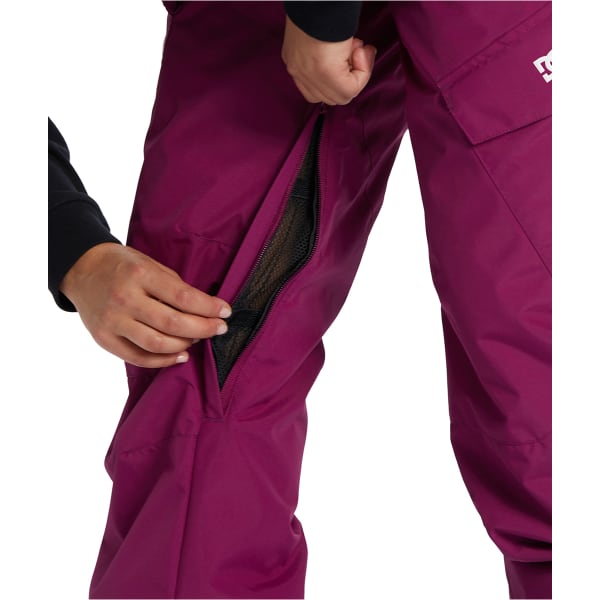 Pantalon de ski DC SHOES NONCHALANT SNOW PANT W MAGENTA PURPLE