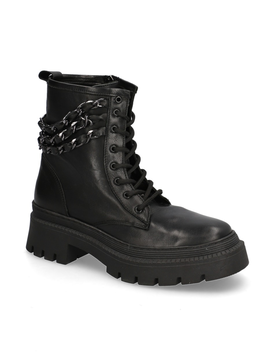 Glattleder Schnürboot