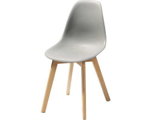 Tuinstoel Veba Keeve 83 x 47 x 53 cm hout grijs