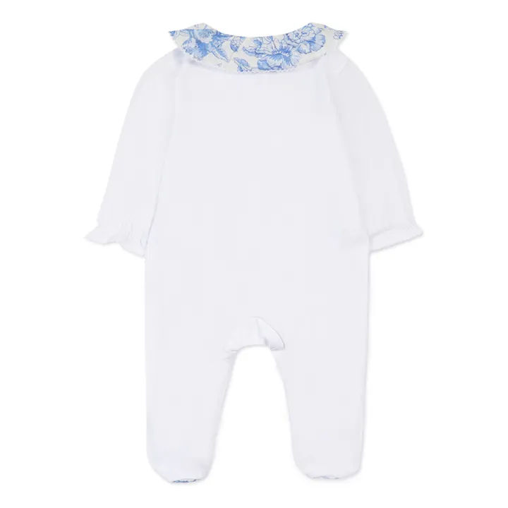 Tartine et Chocolat Pyjama Fleuri | Bleu